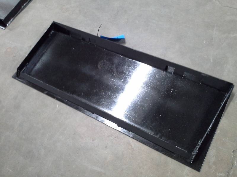 Blank AdapterPush Plate (Skid Steer Attachment)