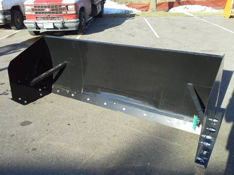 8 Snow Pusher (Skid Steer Attachment)