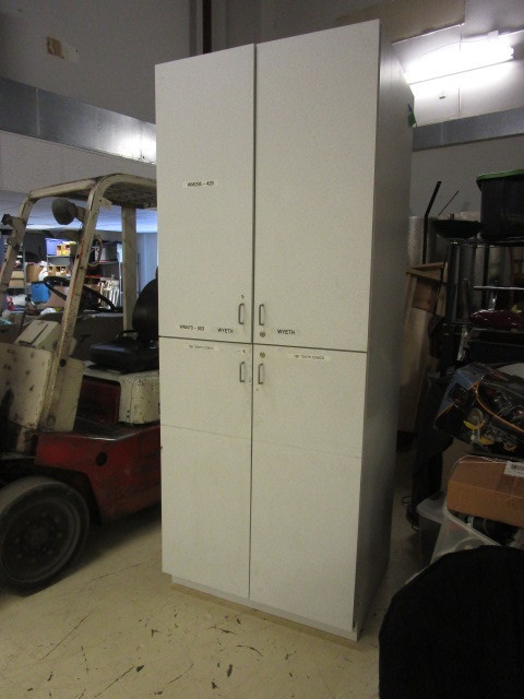 lot 307 image: INDUSTRIAL STORAGE CABINET