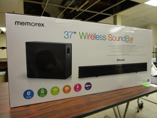 lot 326 image: WIRELESS SOUNDBAR  SUBWOOFER