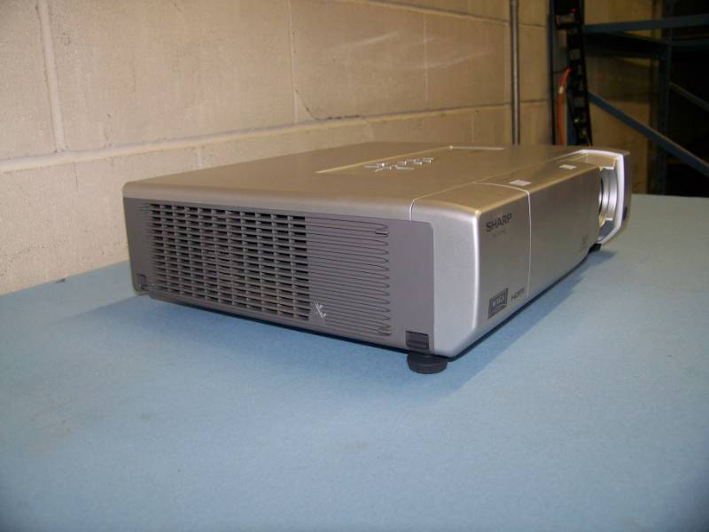 lot 23 image: Sharp, PG-D40W3D, DLP Projector with HDMI Input