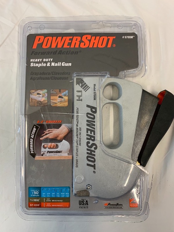 lot 9 image: Powershot T50 Staple and Nail Gun