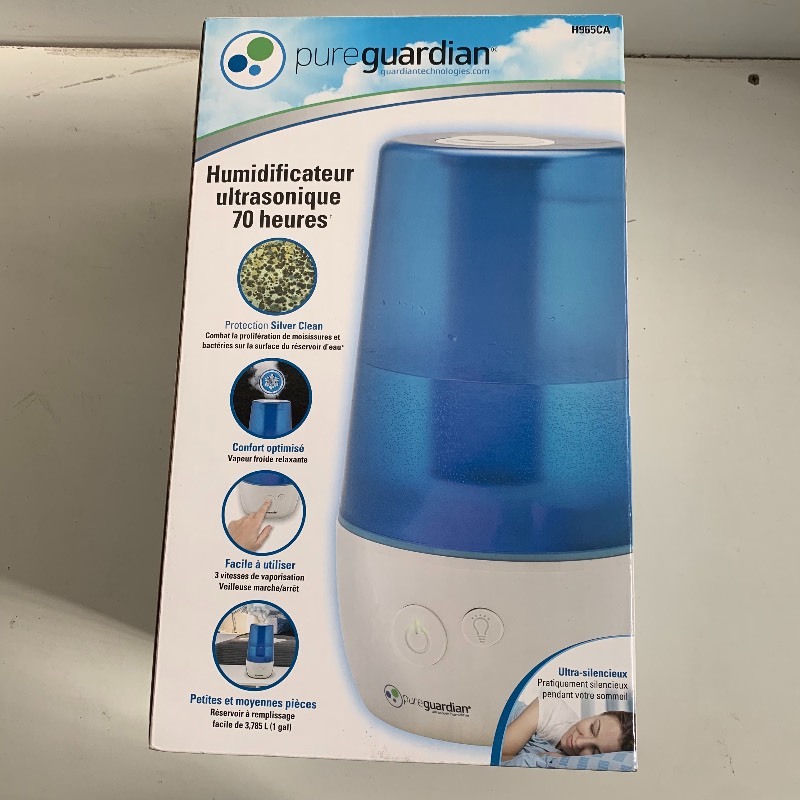 lot 25 image: Cool Mist Humidifier PureGuardian