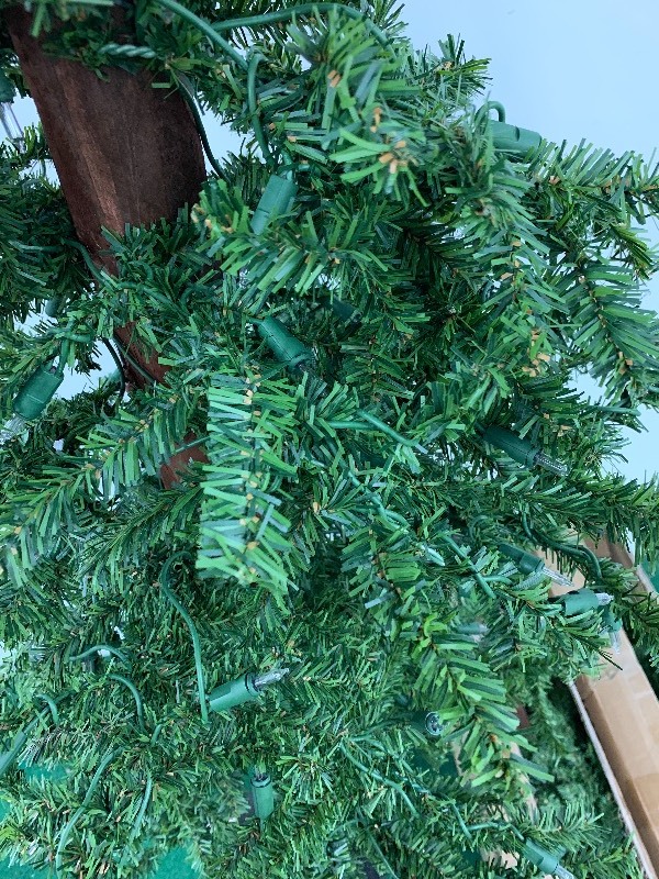 lot 17 image: Set of 3 Artificial Pine Trees