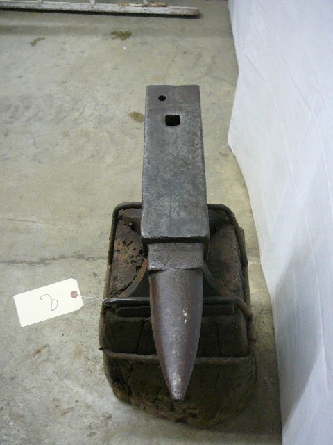 Large Anvil on Wood Stand