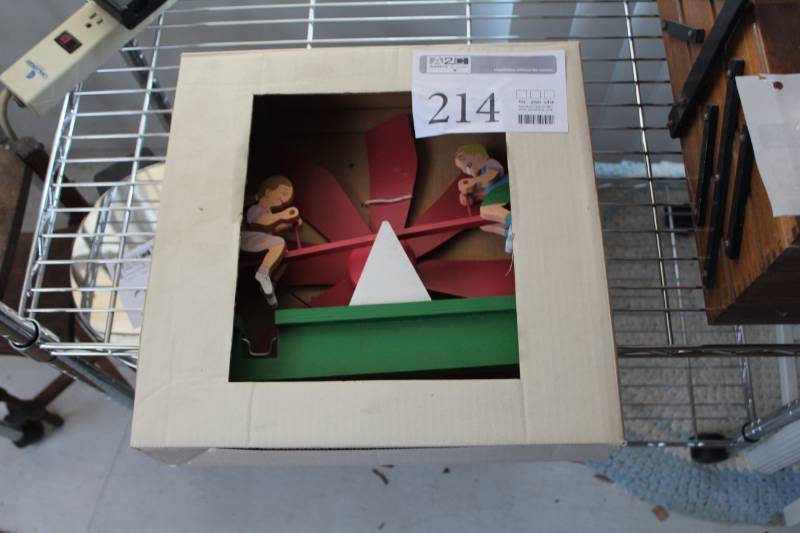 lot 214 image: Wind Dancer School Yard Wind Driven Garden Art