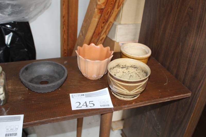lot 245 image: Ceramic Planters