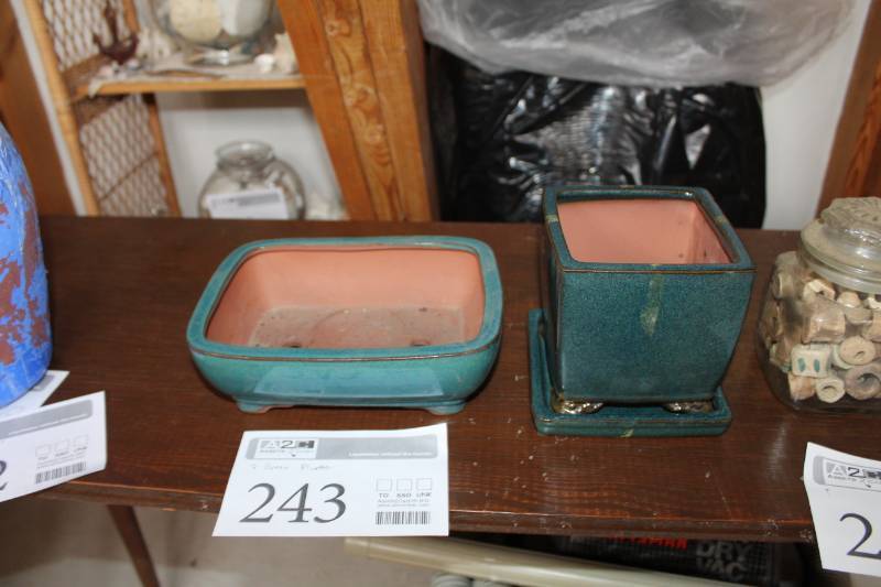 lot 243 image: Ceramic Planters