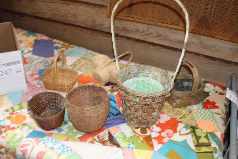 lot 247 image: Wicker Baskets