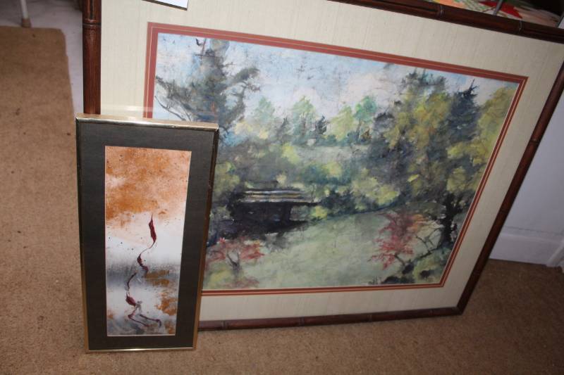 lot 278 image: Landscape Framed Matted Wall Art
