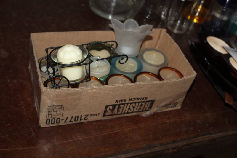 lot 438 image: Table Candles