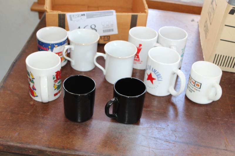 lot 468 image: Ceramic Coffee Mugs
