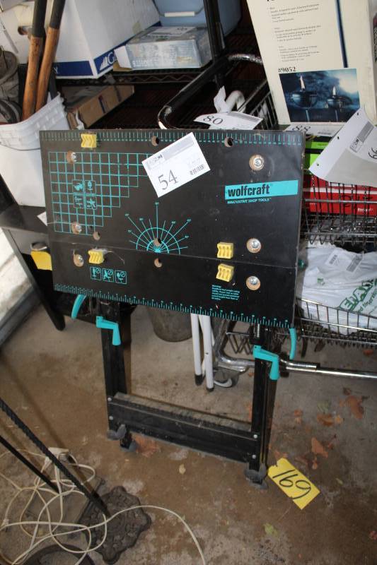 lot 54 image: Wolfcraft Table Saw TablePortable Work Table