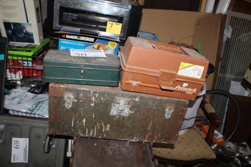 lot 50 image: Tool Boxes