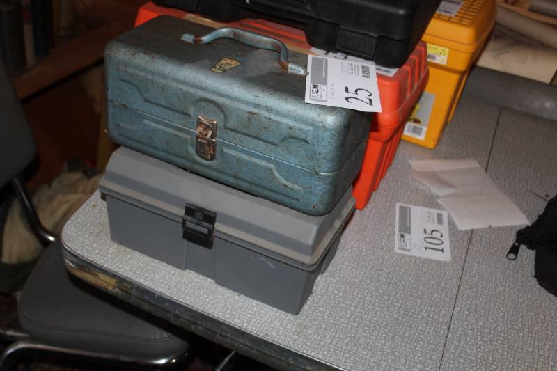 lot 25 image: Small Tool Boxes