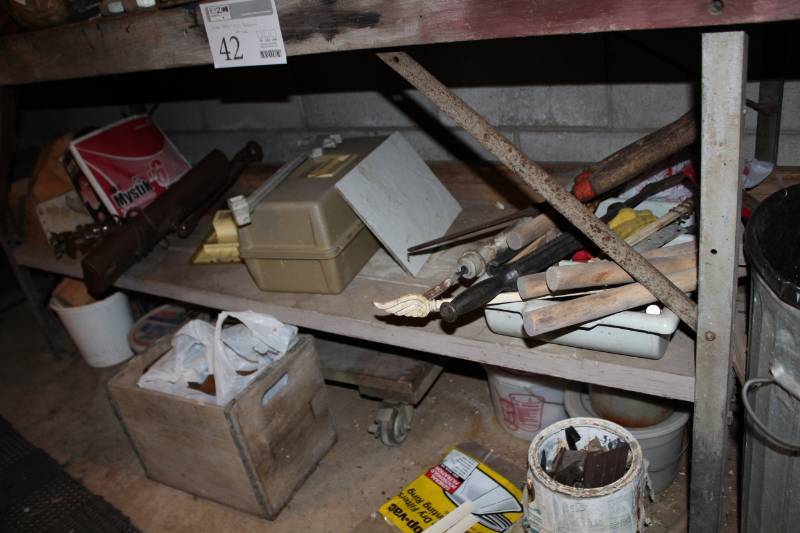 lot 42 image: Misc. Hardware, Extension Cords