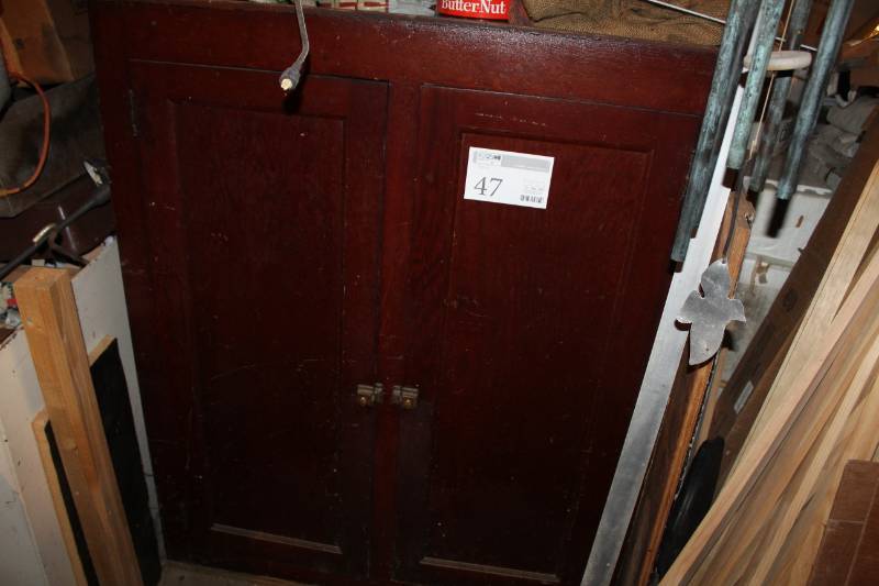 lot 47 image: 2-Door Storage Cabinet