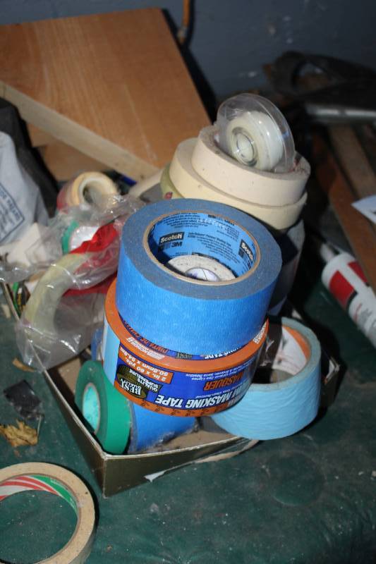 lot 143 image: Painters Tape, Masking Tape, Misc. Tape