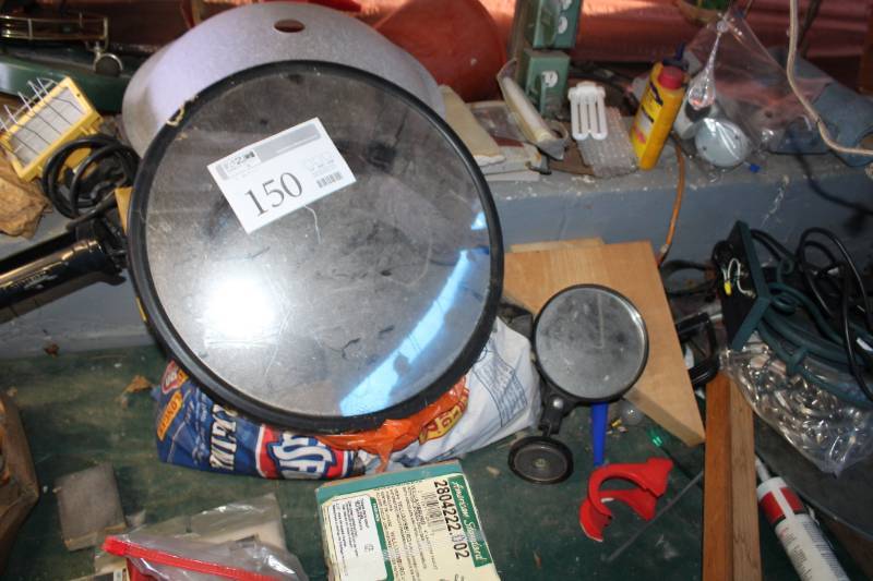 lot 150 image: Hallway Corner Wall-Mount Mirrors