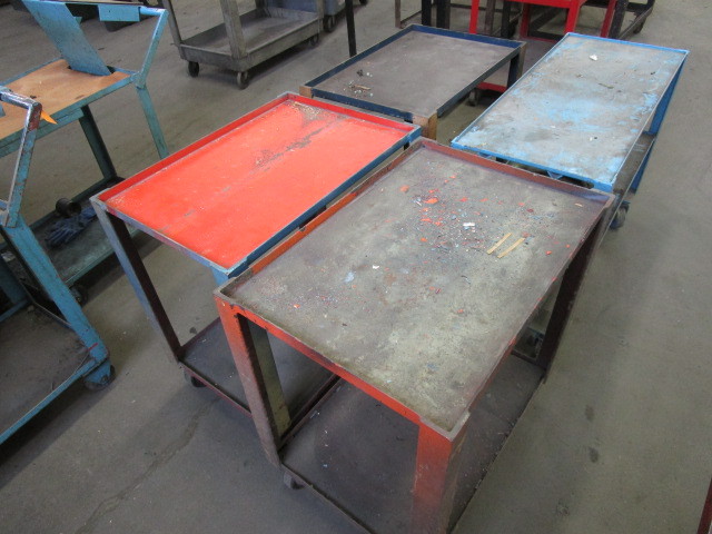 STEEL ROLLING CARTS