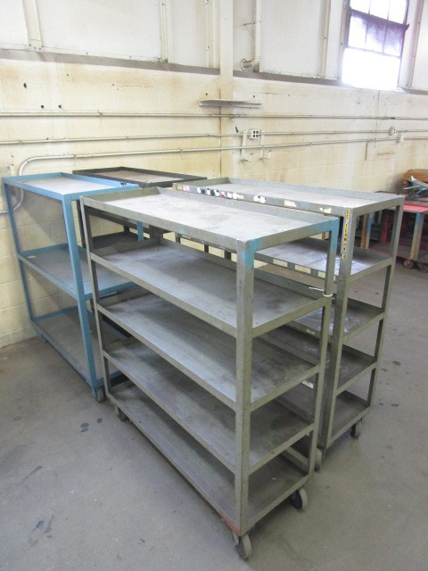 STEEL ROLLING SHELVES