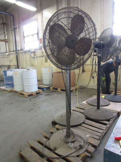 3 PHASE STANDING FLOOR FAN