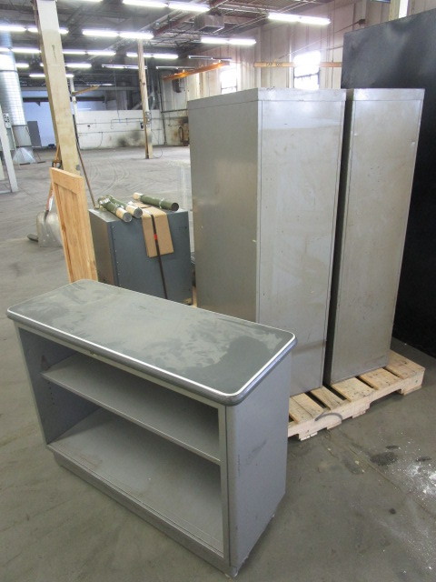ALL STEEL FILE CABINETS AND STEEL BOOKCASE