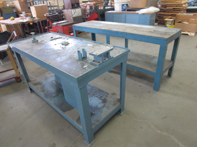 STEEL WORK TABLES.