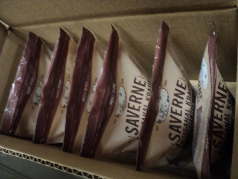 lot 78 image: 6 Bags of Saverne Artisanal Kraut C...