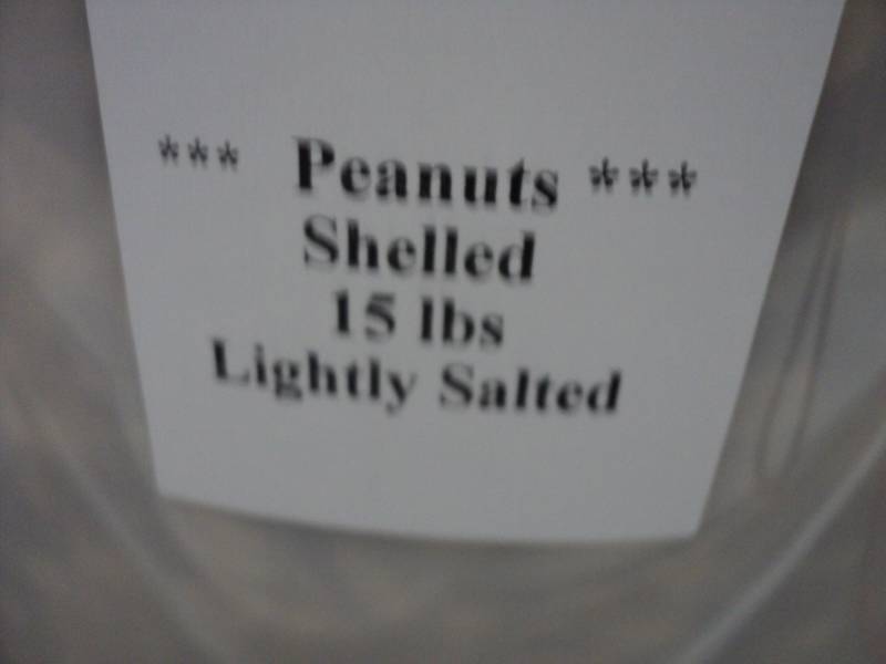lot 93 image: 15 lbs. Lighted Salted Shelled Pean...
