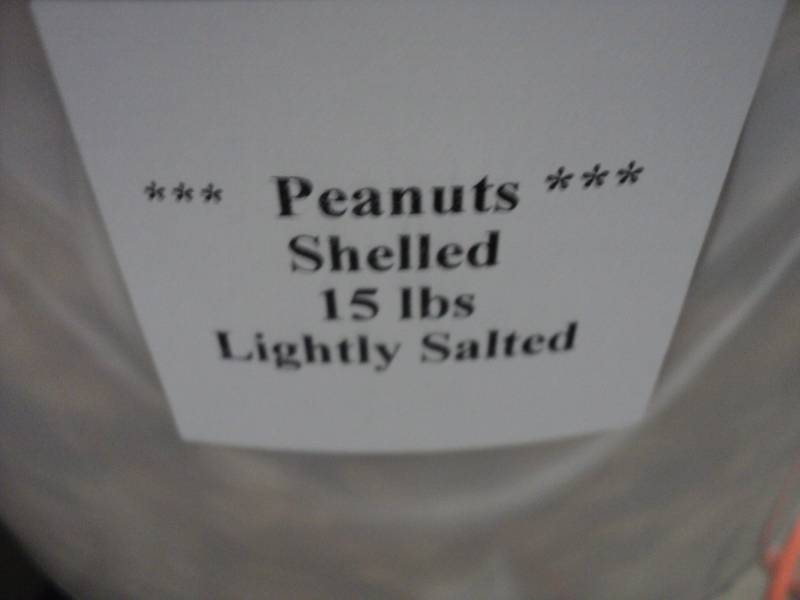 lot 94 image: 15 lbs. Lighted Salted Shelled Pean...