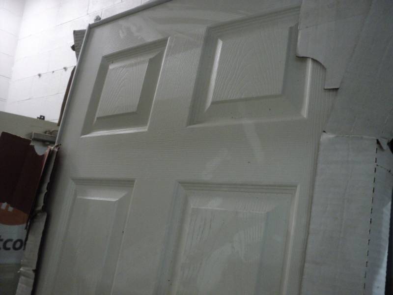 lot 106 image: Door in Frame 30 x 72 Metal...
