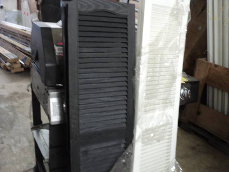lot 120 image: 2 set of Plastic Shutters Black 14...