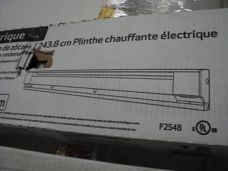 lot 125 image: Cadet Electric Base Board Heater 9...