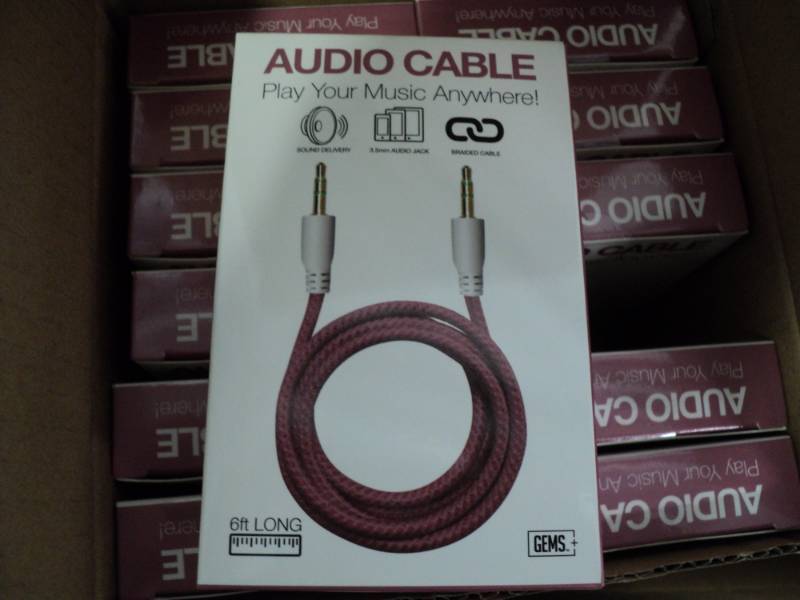 lot 196 image: 2 Cases of Assorted Metallic Audio ...