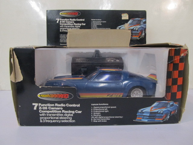 lot 46 image: Vintage Radio Controlled Z-28 CAMARO - Mint in Box