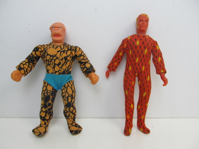 lot 107 image: Original 1970s MEGO Marvel Action Figures