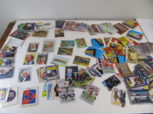lot 72 image: Large Lot of Non-Sports etc Trading Cards