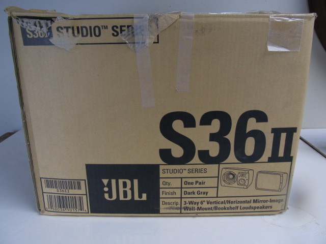 lot 140 image: JBL Studio Series Bookshelf Speakers