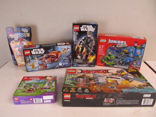 lot 144 image: Group of Complete & Unused Boxed LEGO Sets