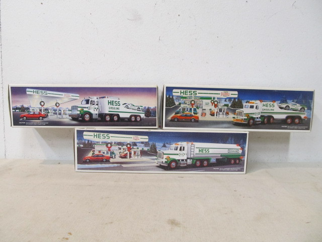 lot 208 image: Group of HESS Trucks - New in Box