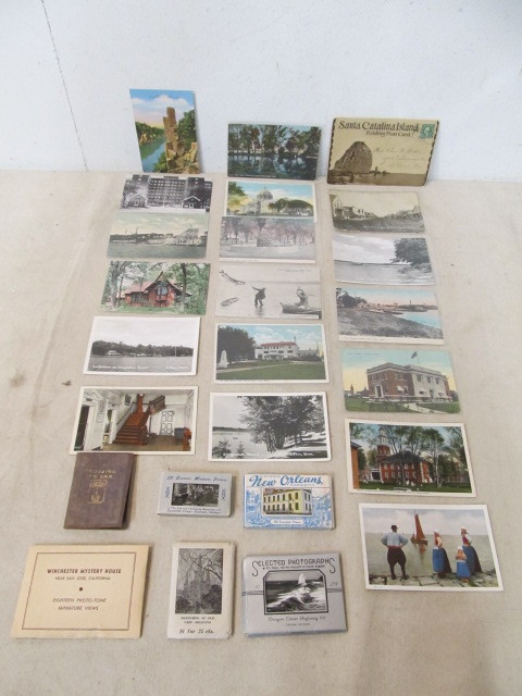lot 212 image: Lot of Vintage & Antique Postcards Photos etc