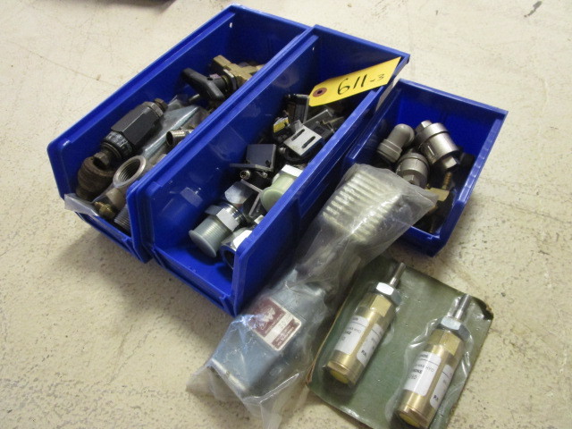 HYDRAULIC FITTINGS, AIR FITTINGS, PNEUMATIC COMPONENTS, ETC.