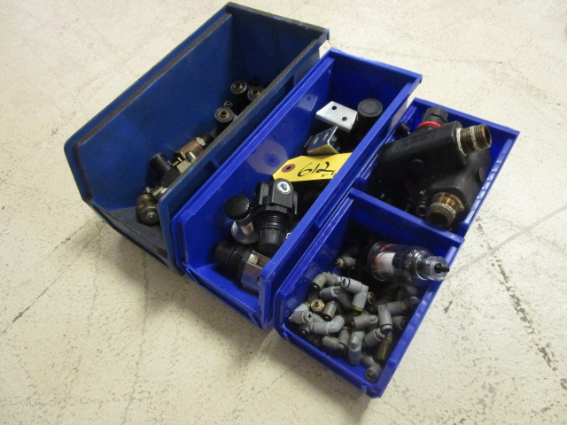 HYDRAULIC FITTINGS, AIR FITTINGS, PNEUMATIC COMPONENTS, ETC.