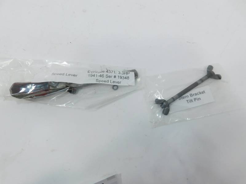 Evinrude 1941-1946  4371  Part (3.3HP) Speed Lever & Stern Bracket Tilt Pin