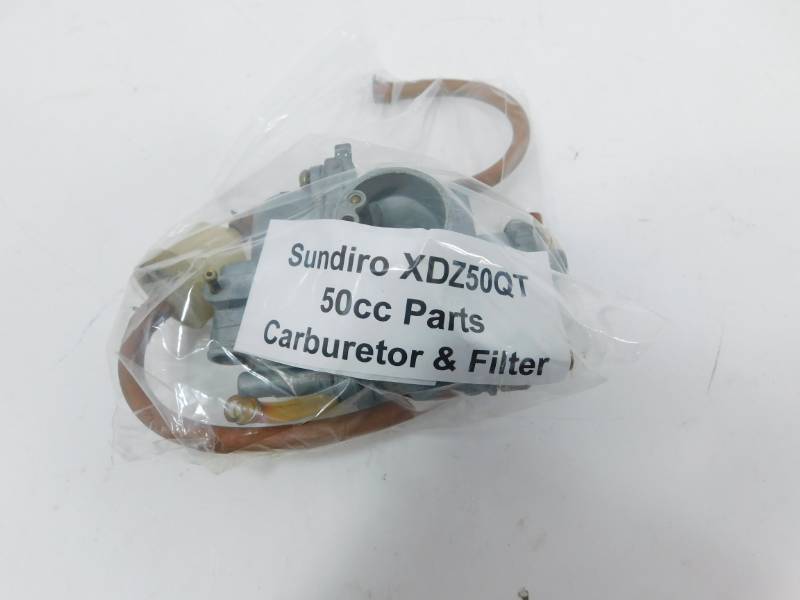 2004 Sundiro XDZ50QT-2P  50cc Scooter Part-Carburetor & Fuel Filter