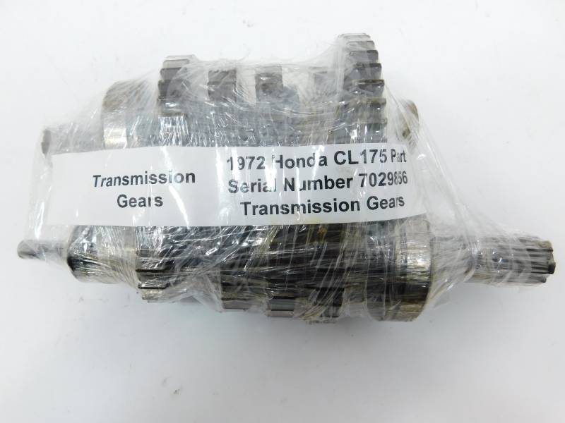 1969 Honda CL125A Part Transmission Gear Assembly