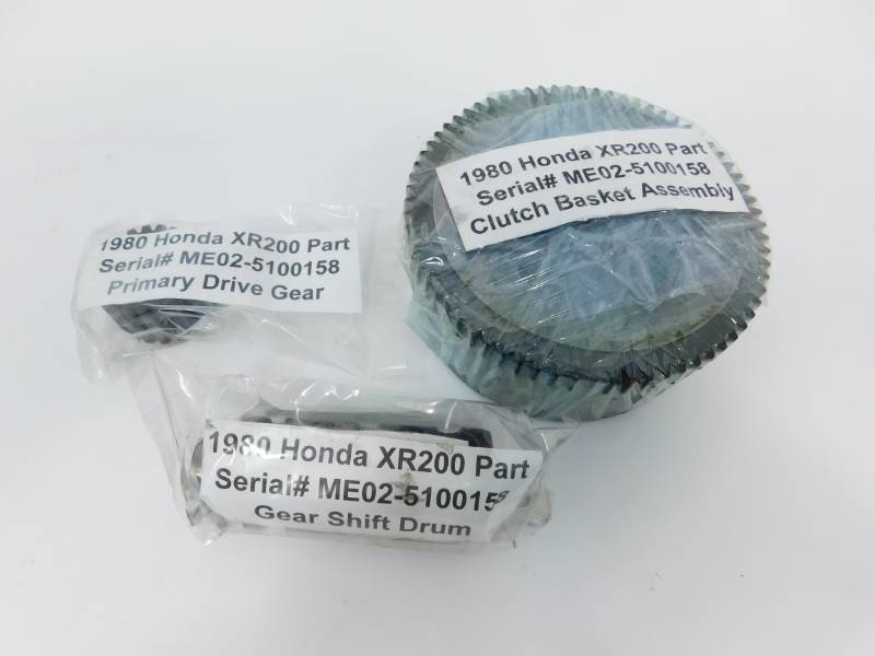 1980 Honda XR200 Motorcycle Parts