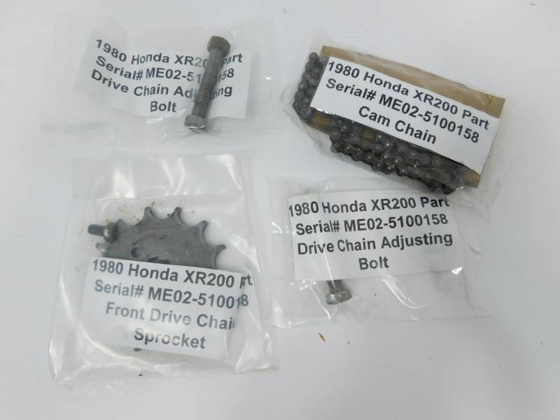 1980 Honda XR200 Motorcycle Parts
