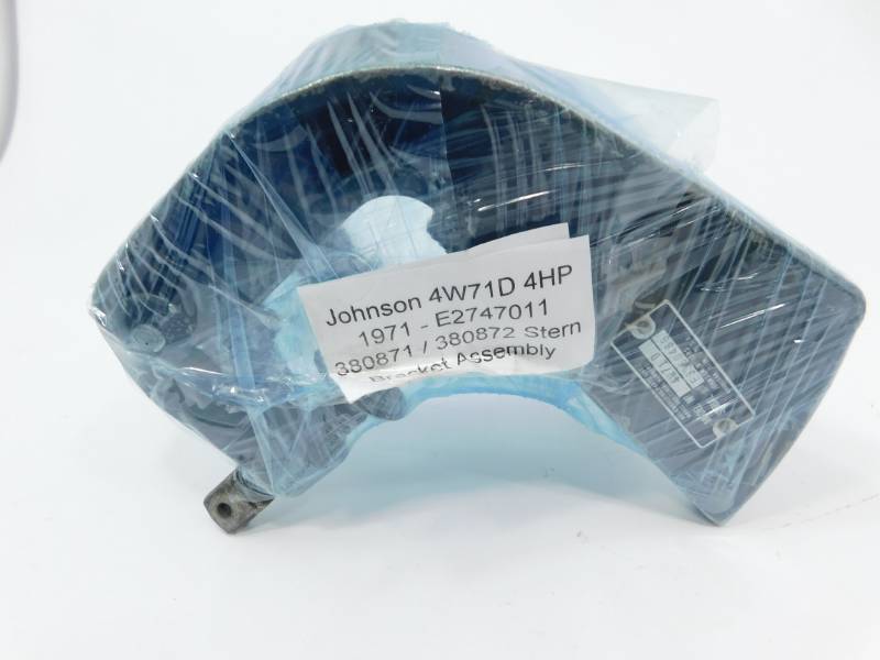 1971 Johnson 4W71D (4HP) Boat Motor 380872 Part-Stern Bracket